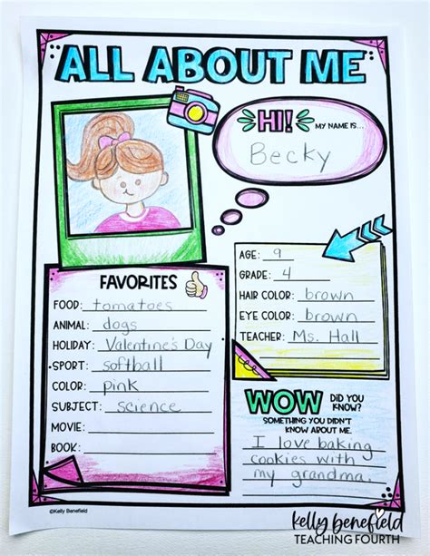 How to Create an All About Me Poster