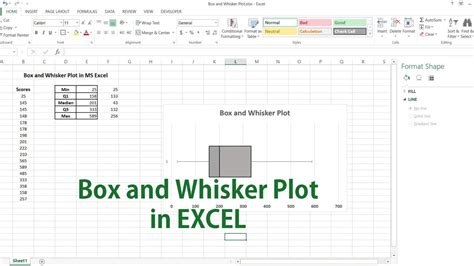 Creating a box and whisker plot in Excel