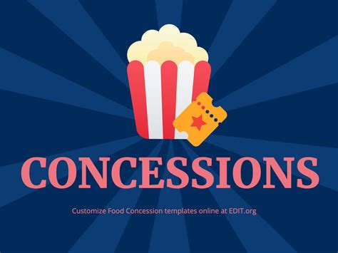 Creating Concession Template Steps