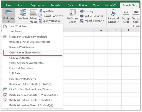 Creating a Dynamic Sheet Name