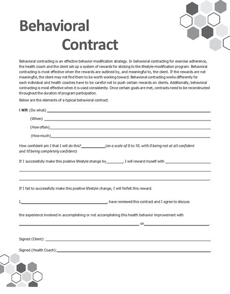 Creating Effective Behavior Contracts