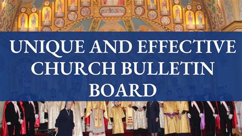 Best Practices for Creating Effective Church Bulletins