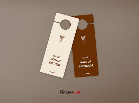 Steps to Create Effective Hotel Door Hanger Templates