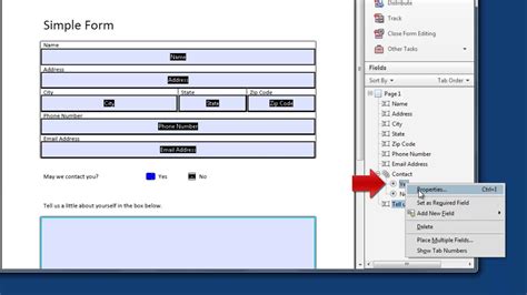 Creating Fillable PDF Forms in Excel