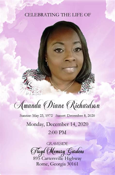 Creating Funeral Home Obituary