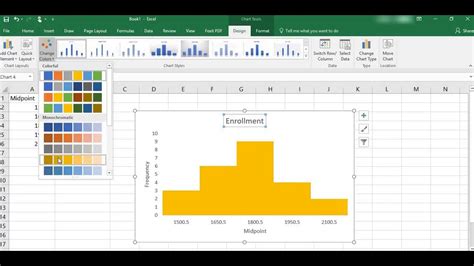 Creating Histograms in Excel