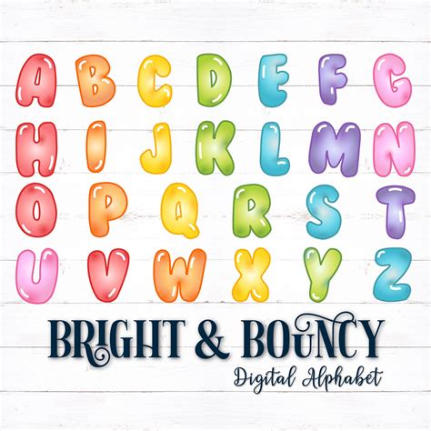 Creating Interactive Content with 5 Alphabet Bubble Letters