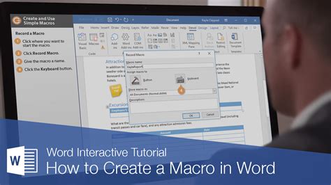 Creating Macros for Word