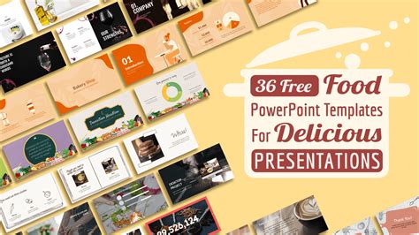 Creating Memorable Presentation with Free Food PowerPoint Template