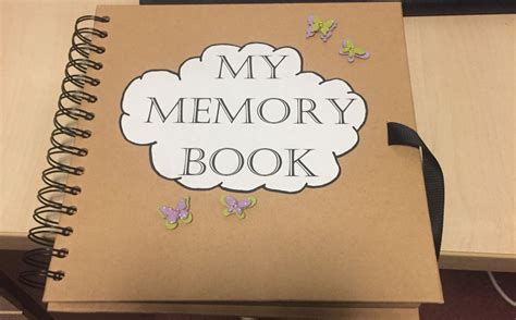 Creating a memory book