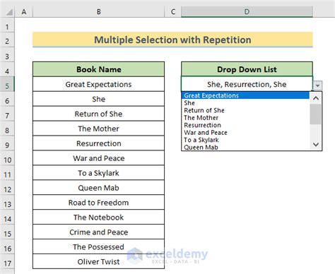 Creating Multiple Dropdown Lists