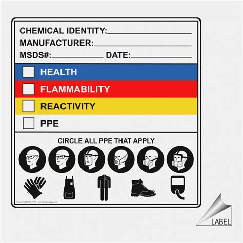 Creating OSHA Secondary Container Labels