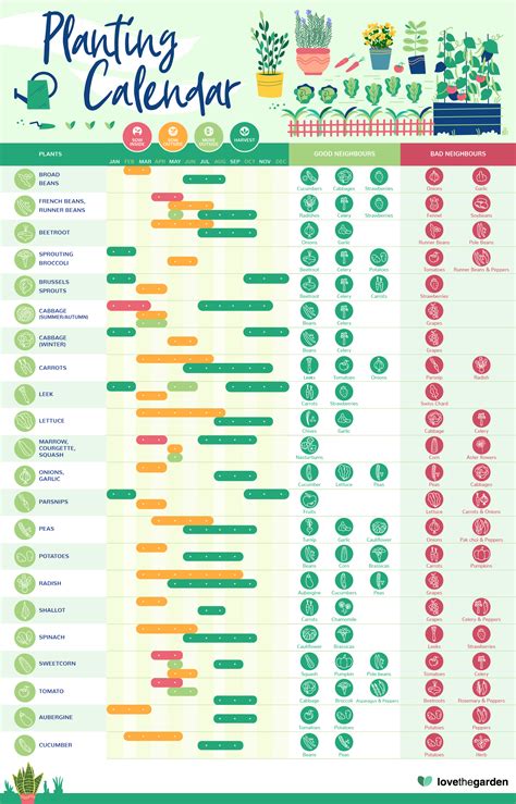 Creating a 9 Zone Planting Schedule