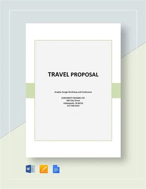 Creating Travel Proposal Template in Word