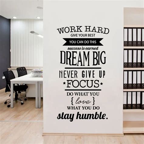 Creating Your Own Motivational Office Wall Quotes