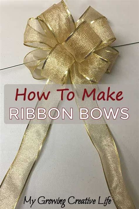 Creating Your Own Ribbon Ornament Designs