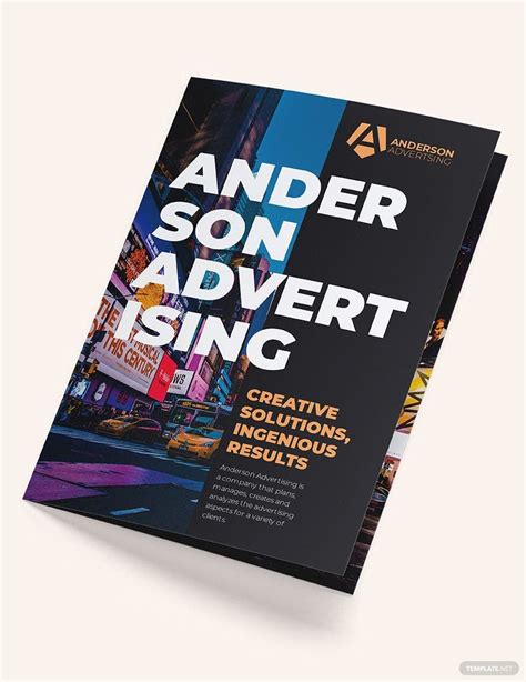 Creative agency brochure template