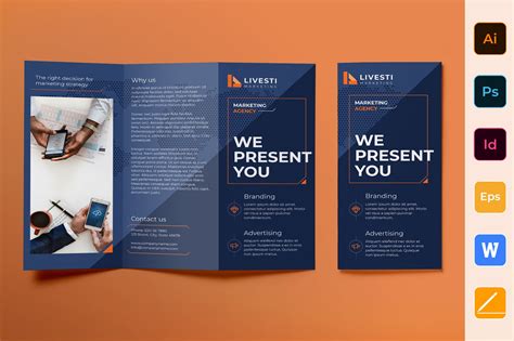 Creative agency brochure template