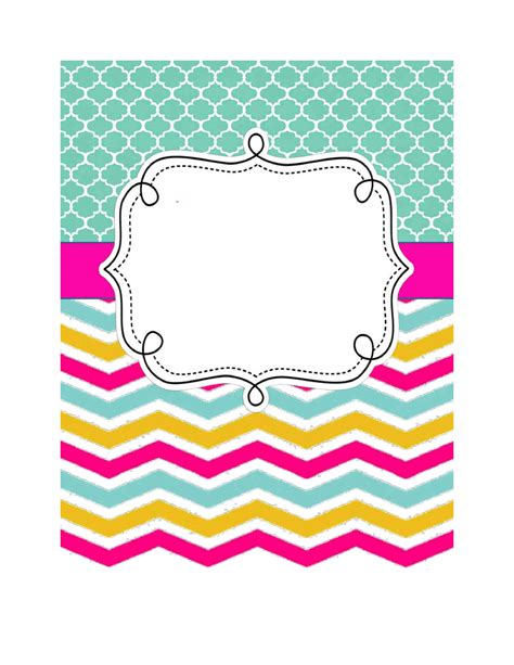 Creative and Artistic Binder Cover Template