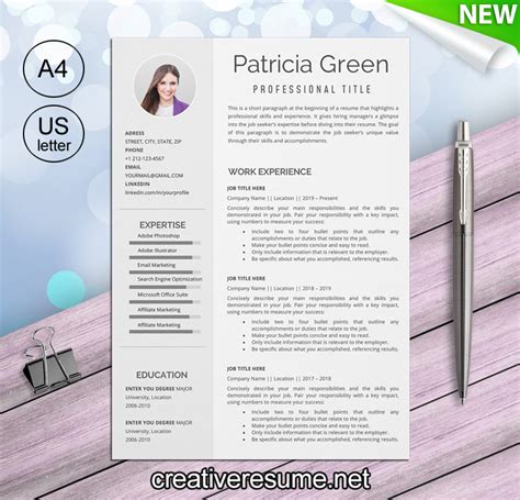 Creative ATS Resume Template