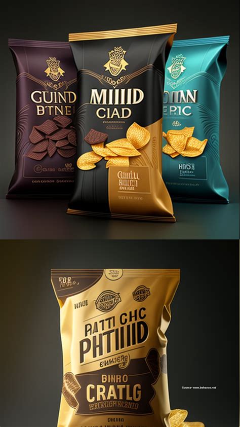 Creative chip bag design inspiration