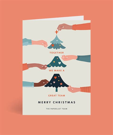 Creative Christmas cards for business