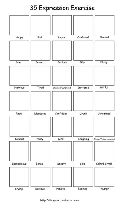 A creative expression day template