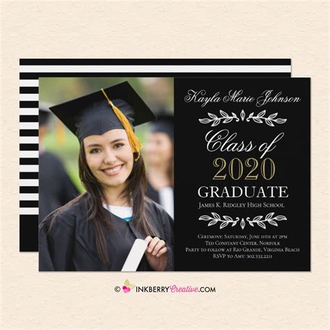 Creative Graduation Invitation Templates