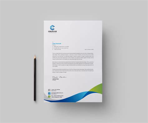 Creative Letterhead Template