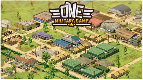 Creative military camp materials