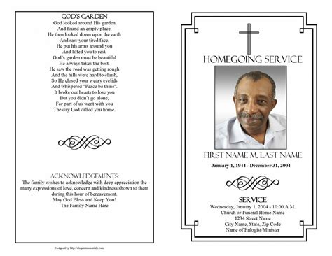 Creative obituary example