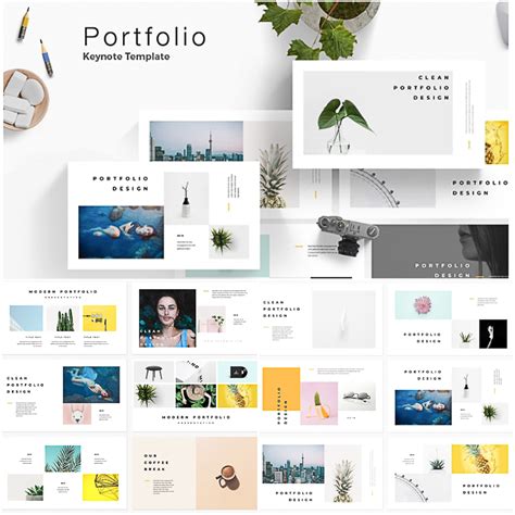 Creative Portfolio Keynote Template