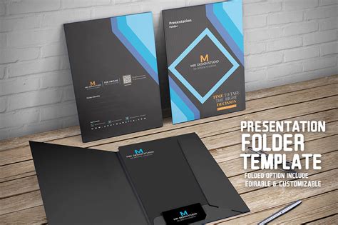 Creative Presentation Folder Template