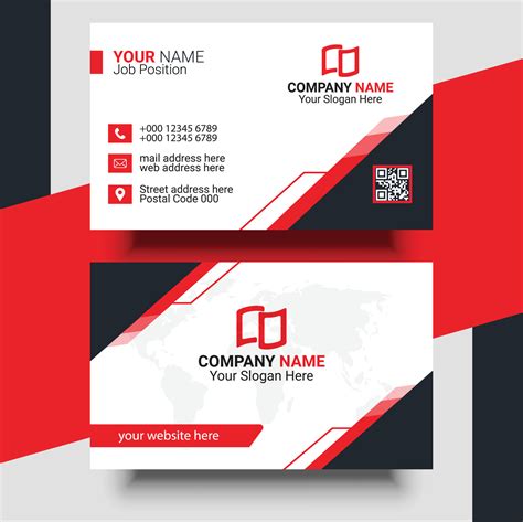 Creative professional business card template