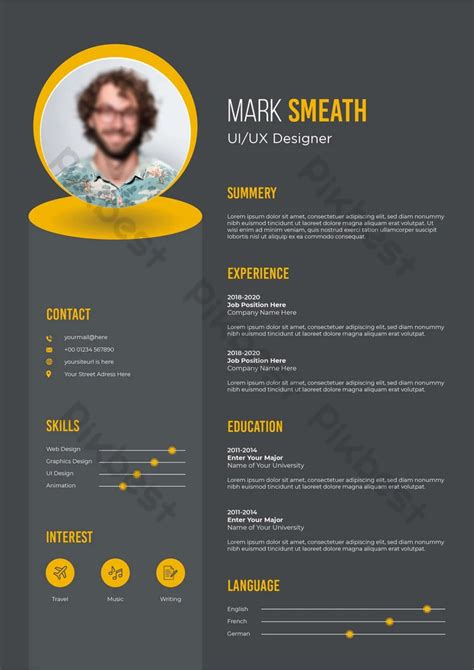 Creative Professional Resume Template