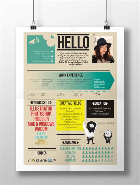 Creative resume template