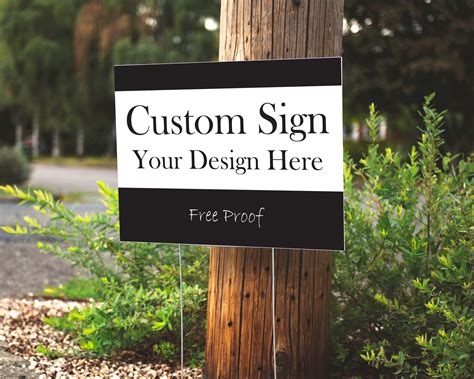 Creative Yard Sign Designs