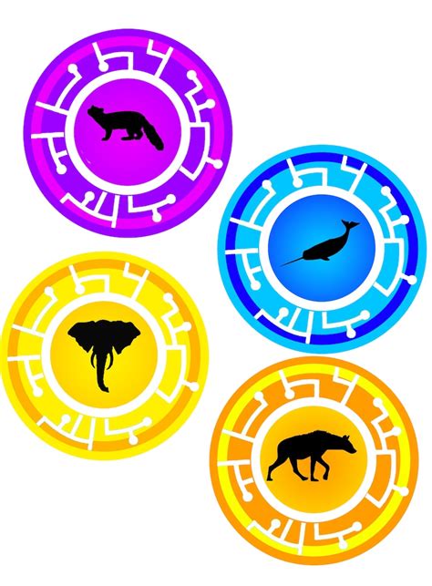 Creature Power Discs Template 1