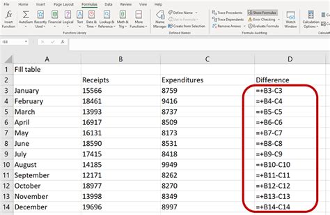 Credit Score Formula in Excel Example