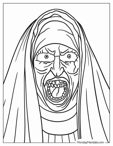 Creepy Coloring Pages