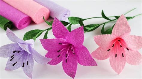 Crepe Paper Flowers