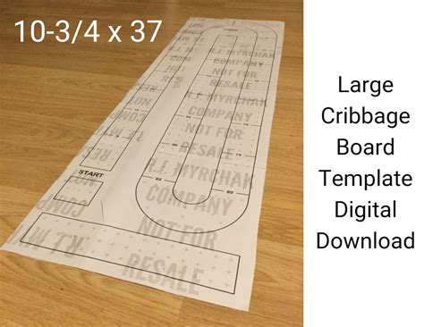 Cribbage Board Hole Pattern