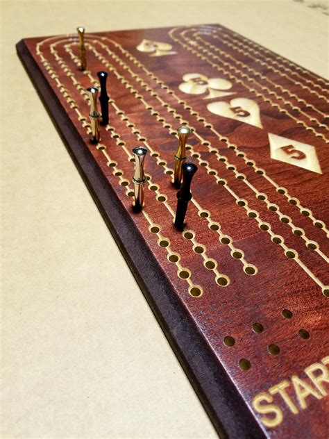 Large Cribbage Board