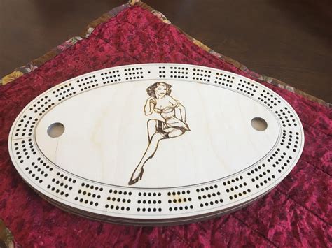 Cribbage Board Template Example 6