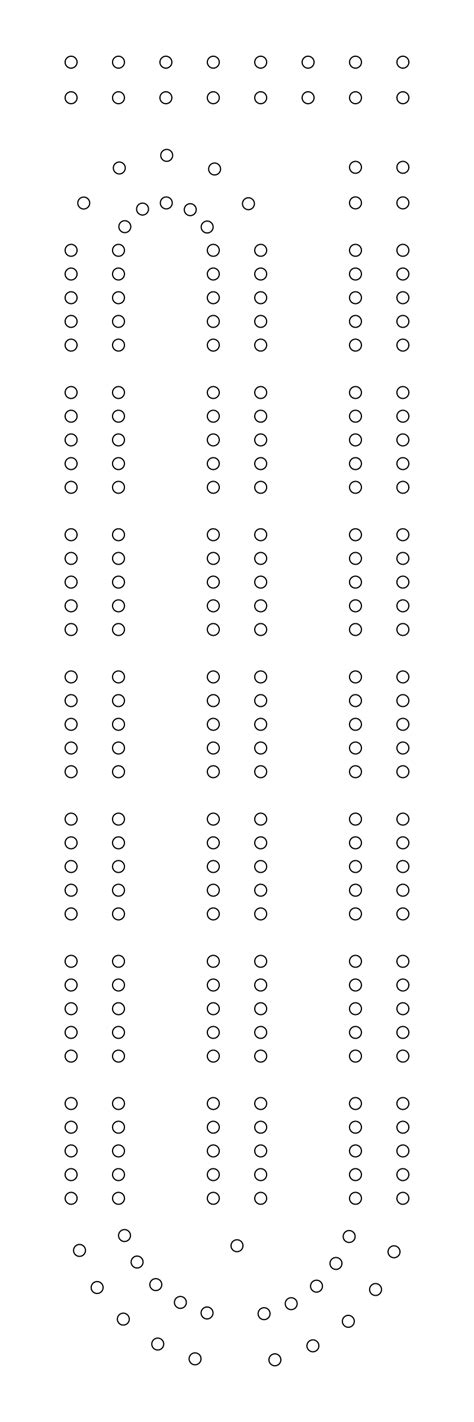 Cribbage Board Template Excel