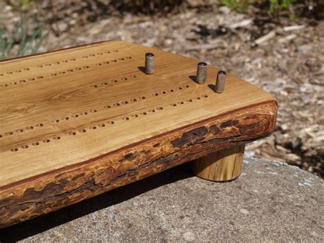 Wooden Cribbage Board