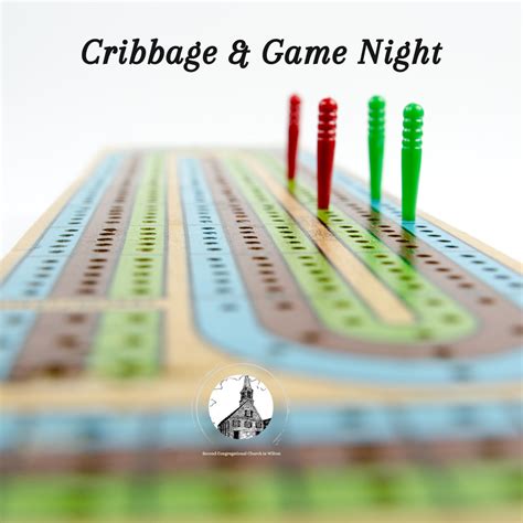 Cribbage game night printable