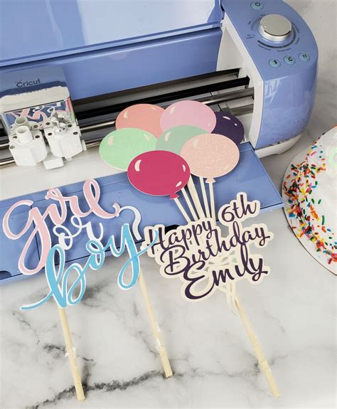 Cricut Cake Topper Tips