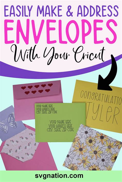 Cricut Envelope Templates Gallery 1