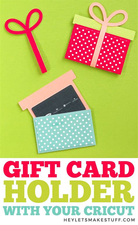 Cricut gift card holder ideas for men